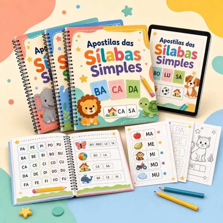 Apostilas das Sílabas Simples
